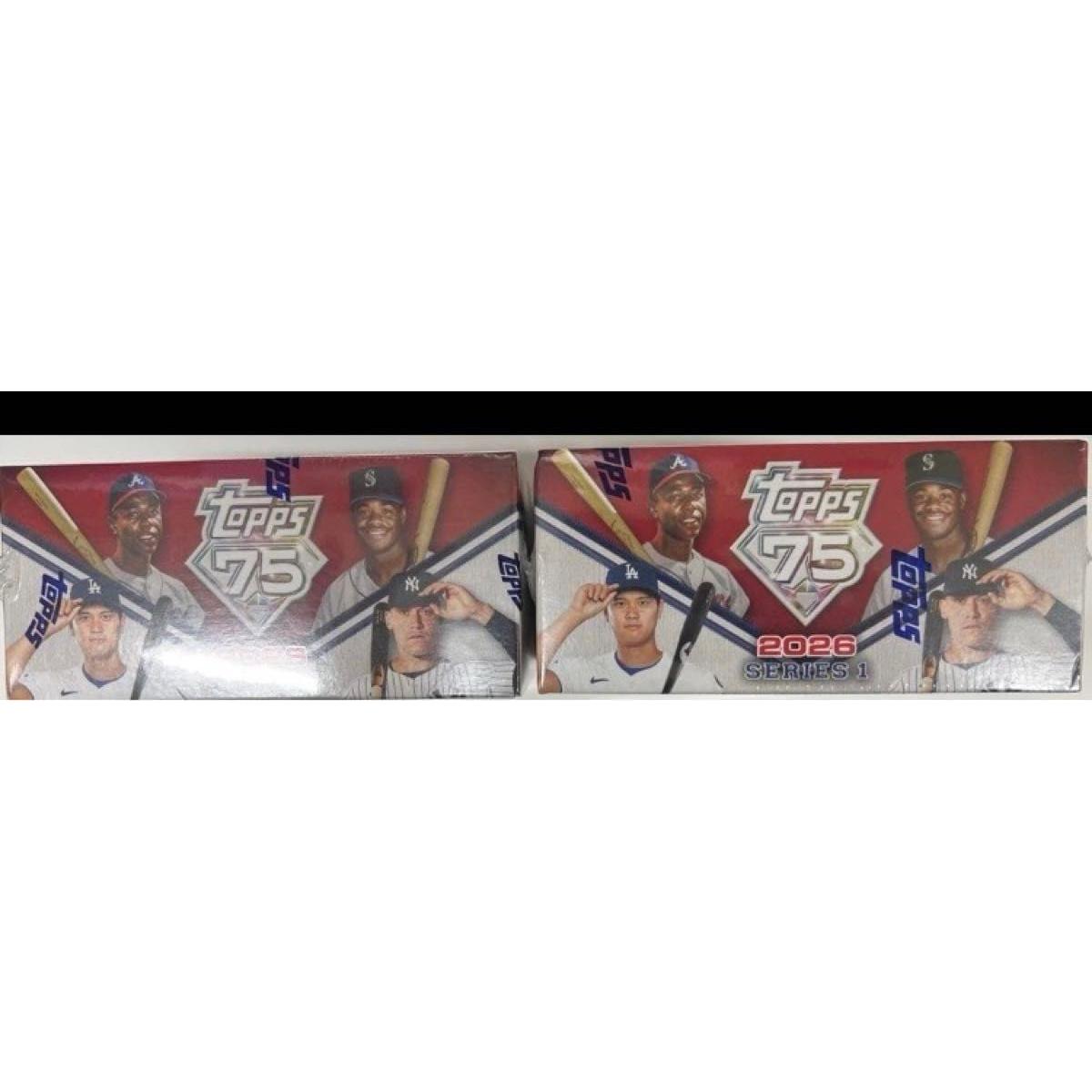 Used Topps 2026 MLB Baseball Card BOX 2 Boxes Unopened