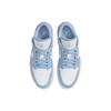 Air Jordan 1 Low Ice Blue Damskie Sneakersy Białe DC0774-141