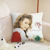 Singer M-Mariah Carey Merry Christmas Pillow Case Living Room Sofa Cushion Cover Suitable For Home Bedroom Room Decoration