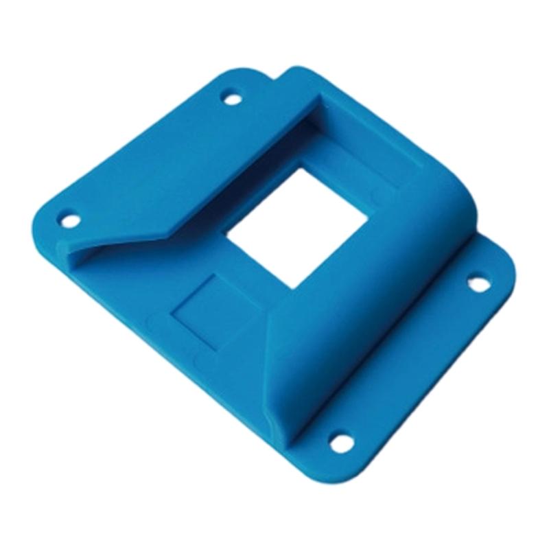 Складные Велосипеды Передние Багажники Адаптер, Складной Передний Кронштейн Пластиковый Велосипеды Сумка Стеллаж Крепление Основание для Складных Велосипедов синий