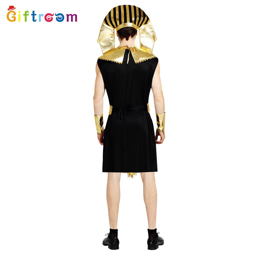 Couples Egyptian Chic Costume Set Featuring Majestic Pharaoh And Queen For Event Any