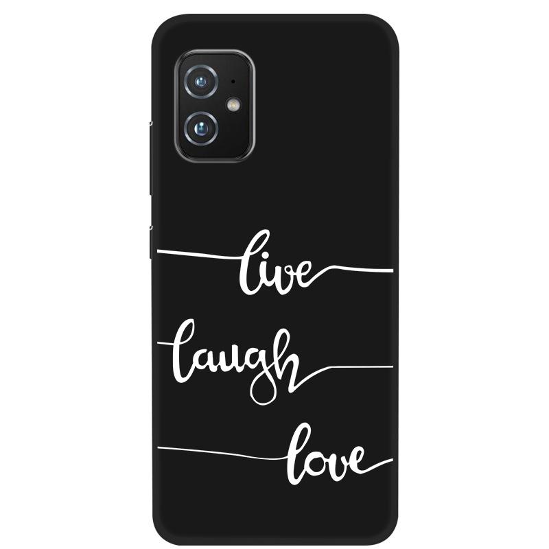 Black Silicone Case For Asus Zenfone 8 ZS590KS Case Soft Back Cover Coque For Asus Zenfone 8 ZS590KS Phone Case Zenfone8 Funda