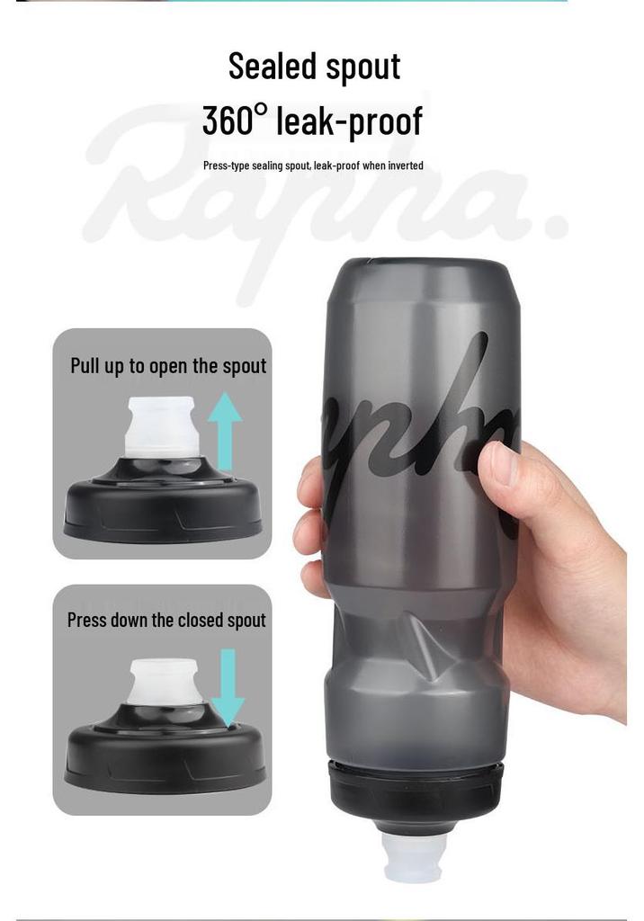 Rapha Großvolumige Auslaufsichere Staubdichte Fahrrad-Wasserflasche für Mountain- und Rennräder