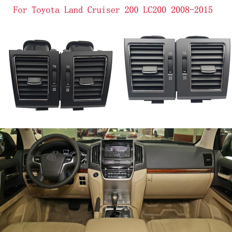 For Toyota Land Cruiser 200 LC200 2008-2015 Car A/C Air Conditioner Air Vent Outlet Conditioning Grill Car-Styling