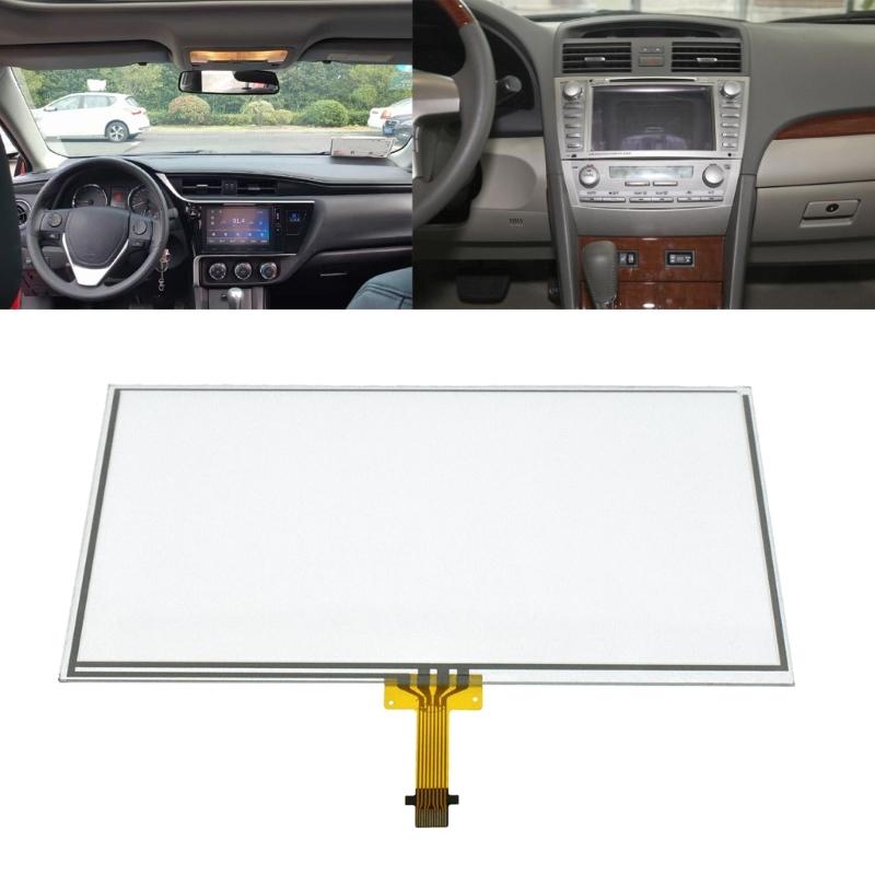 Glass LCD Display Panel Navigation Digitizer Central Navigator Touch- Screen for -Camry -Prius C LA061WQ1TD04
