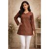 Indian Women Casual Wear Short Kurta Set Bollywood Designer Ethnic Top Kurta Set