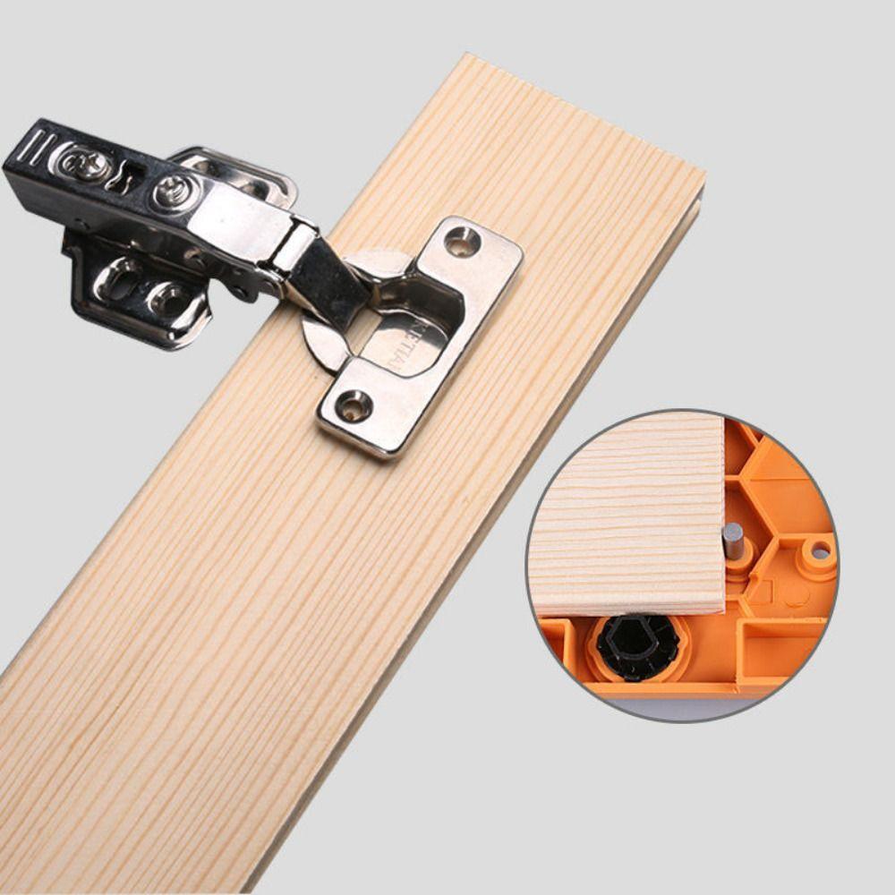 Cup Style Design 35MM Hinge Jig Hole Punch Boring Hole Drill Guide  DIY Projects