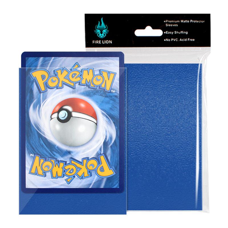 

100 шт./набір 66*91 мм Протектори для карт для ігрових карт М які протектори для бейсбольних карт Підходять для Таро Щит Настільні ігри Магічна обкладинка синій