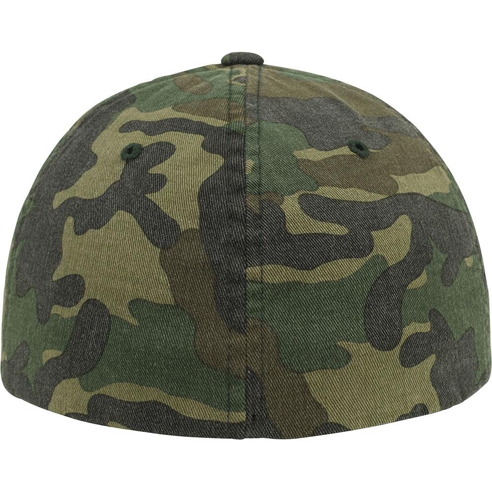 FLEXFIT Șapcă de baseball Camo spălată cu material textil
