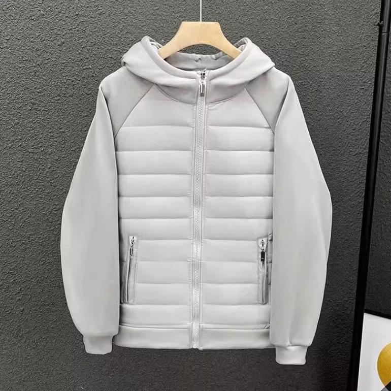 Trendy Men's Hooded Cotton Jacket - Thickened, Warm, Versatile Cardigan for Autumn/Winter