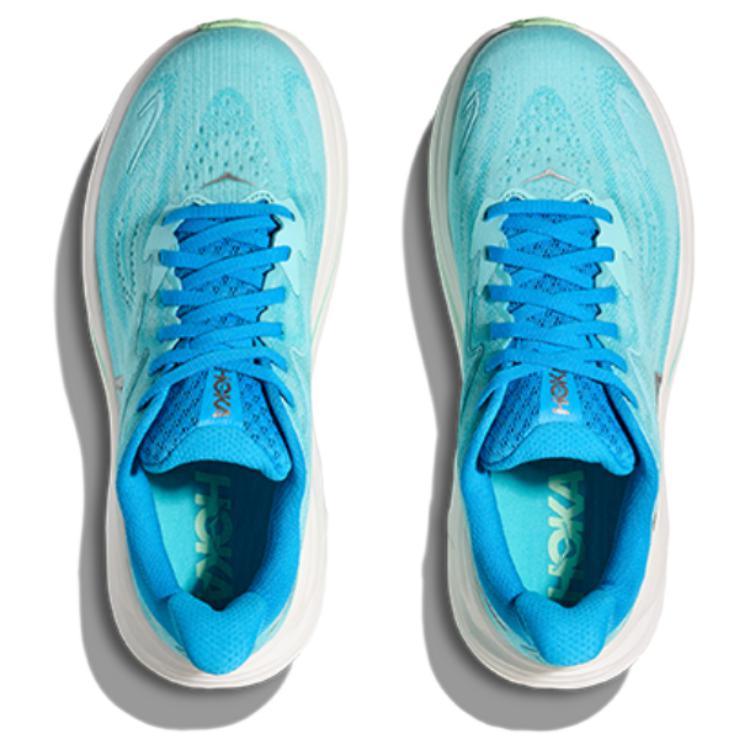 Hoka One One Clifton 10 Fashion Comfortable Fabric Synthetic Leather Non-Slip Wear-Resistant Low-Top Casual Running Shoes Women sneaker 1162031-SKYW