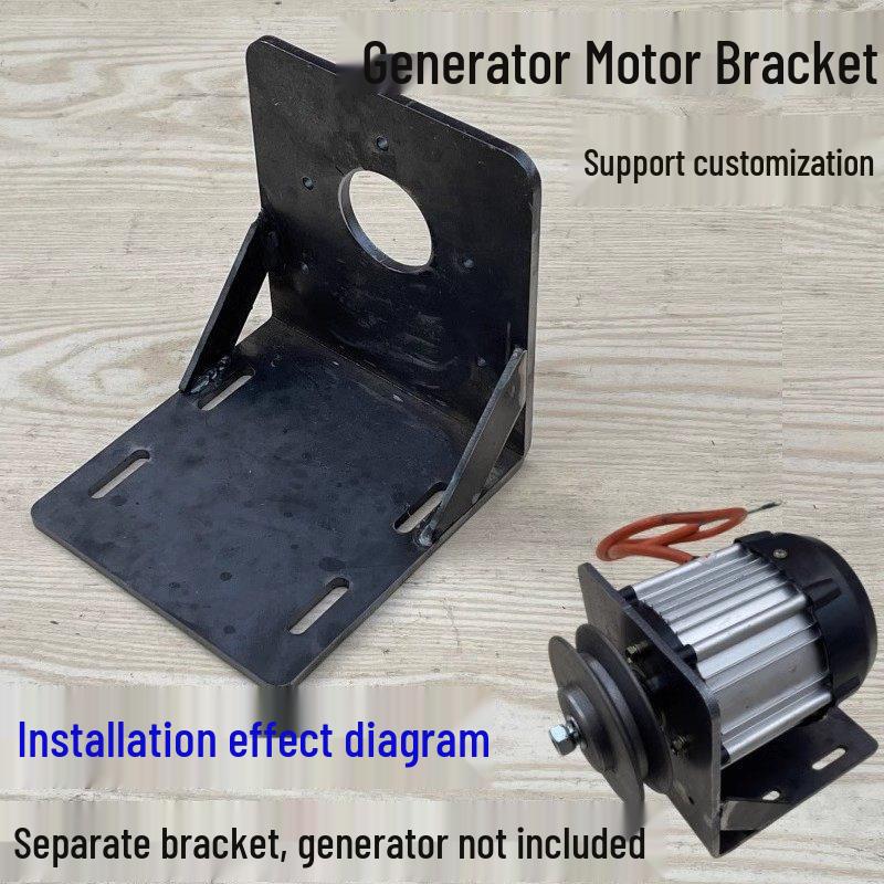 90° Motor Generator Mounting Bracket Support
