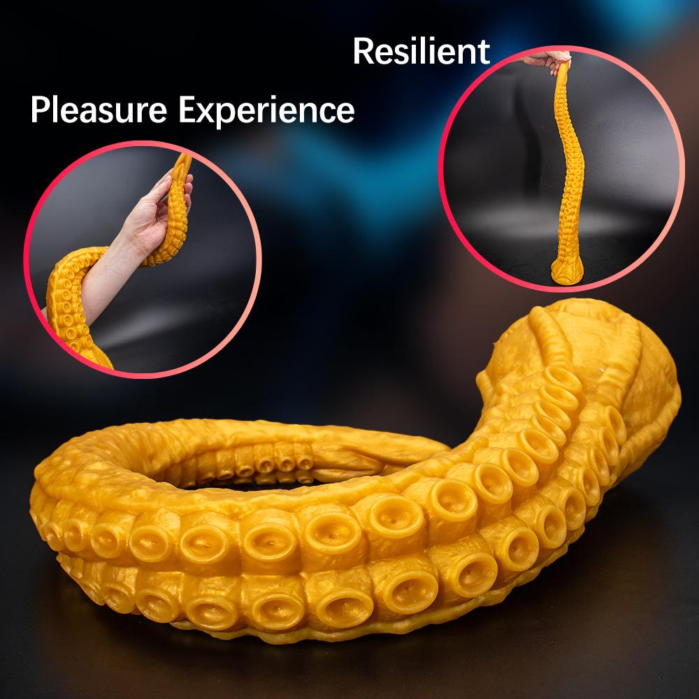 Extra Long Octopus Tentacle Dildo Anal Plug with Suction Cup, Anal Dildo Sex Toys Realistic Dildo Adult Sex Toy