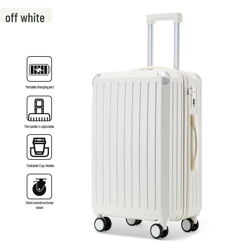 Mother-Daughter Set: Universal Wheel Travel Suitcase with 28-Inch & 20-Inch Trolley Cases, Large Capacity, with Security Code Lock