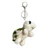 Cartoon Plush Turtle Charm Keychains Sweet Cute Pendant Car Keyring Backpack Decoration Fashion Jewelry for Women Girls