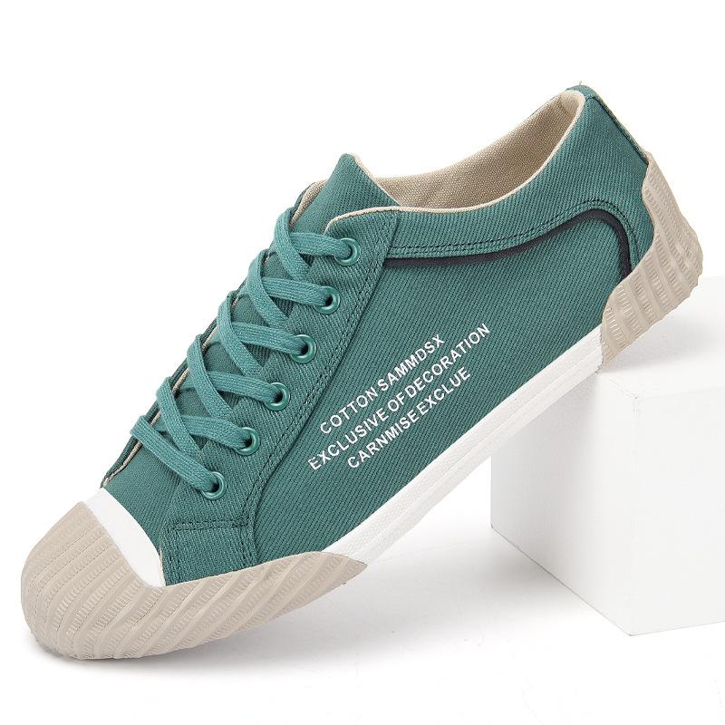 2024 New Men's High Quality Canvas Shoes Classic Versatile Youth Fashion Breathable Lightweight Low Top Casual Sports Shoes
