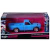 Maisto Datsun 620 Pickup 1973 Blu Personalizzato Serie Tokyo Moss Modello in Metallo pressofuso Auto Completata 32528 1/24 /
