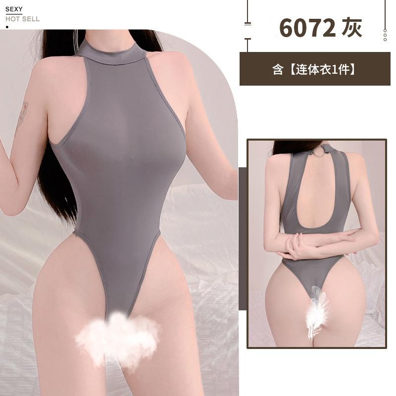 Yijin Sexy Lingerie Tight Swimsuit Hot Open Crotch Uniform Seduction Sao Passion Onesie Suit