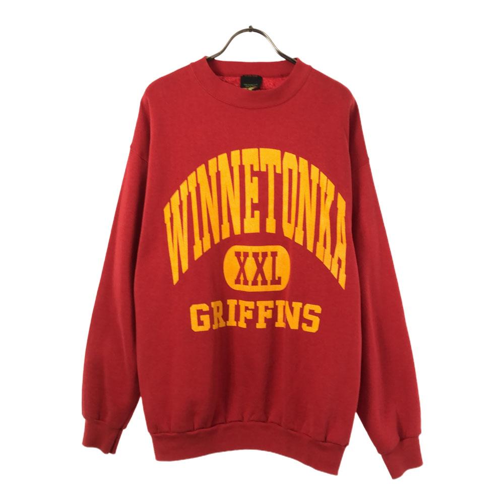 

TSi 90s Made in USA Print Long sleeve sweat trainer L Fleece lining Old Men s Used