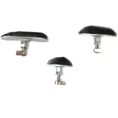 3Pcs Pdr Dent Removal Tool Kit: Zinc Alloy, Glue, Pulling Tabs, Cold Glue In Box For Car Body Dent Repair