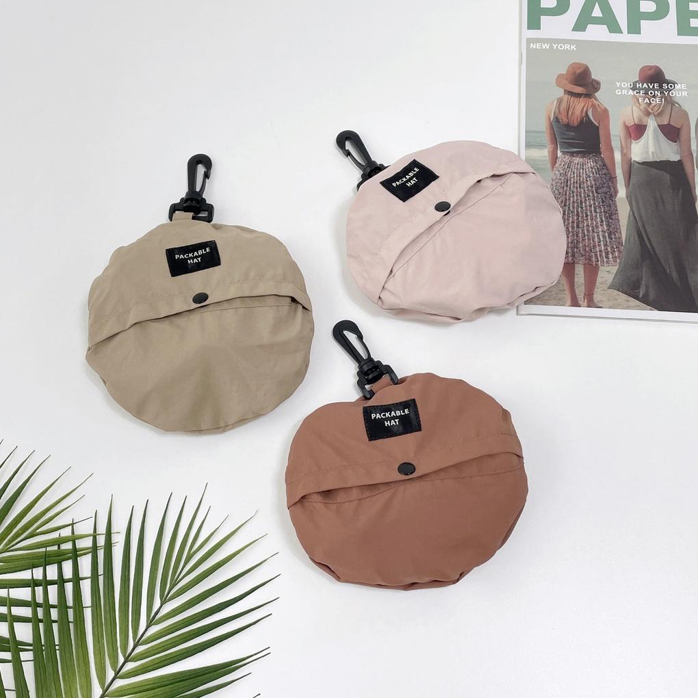 Women's and Men's Daily Double-Sided Pouch Bucket Hat