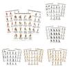 3Pcs Tai Chi Workout Posters Seated Exercise Chart with 16 Gentle Chair Yoga Movements Tai Chi Instructions for Beginners Seniors