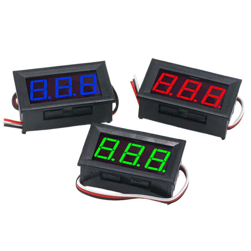 Hot Digital Voltmeter DC 100V 10A Voltmeter Ammeter Dual Digital Volt Meter Gauge Electromobile Motorcycle Car