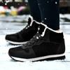 Men's Hot Selling Snow Boots Outdoor Non-slip Winter Short Boots Lightweight High Top Sneakers Warm Plush Women's Hiking Boots