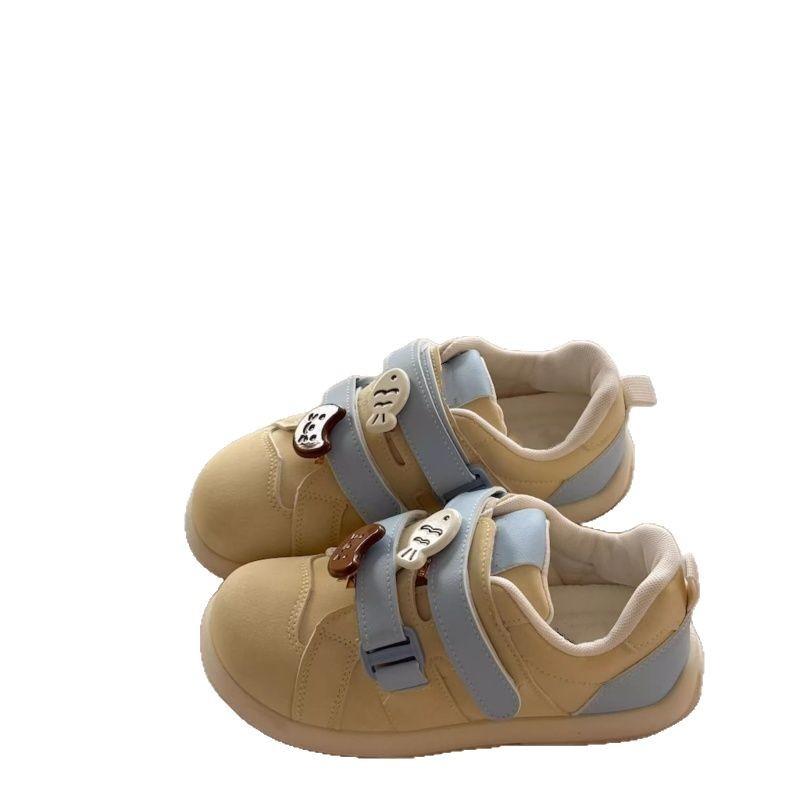 Niche design puff shoes new Velcro shoes trendy versatile casual student board shoes white shoes