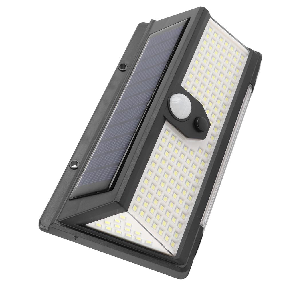 Solar Sensor Wall Light 3 Lighting Modes Human Body Induction Waterproof Solar Motion Lamp Wall
