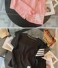 2025 TB Women's Four-Bar Sports and Leisure Shorts Set - Classic Fashion Two-Piece Suit for Summer