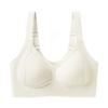 Lift seamless underwear women's thin big breasts show small anti-sagging breast vest no steel ring adjustment large size bra