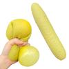 Brinquedos Squishy de Pepino Azedo Simulado Macios de Subida Lenta para Alívio de Estresse Brinquedo de Mexer Anti-ansiedade Brinquedo de Apertar para Presente de Festa
