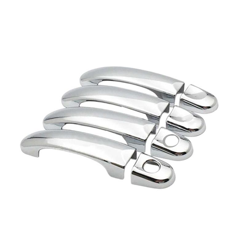Car Decoration Door Handle Cover For Volkswagen Touran 2004-2015 Silver Cars Accessories Upgrade Modify A Car