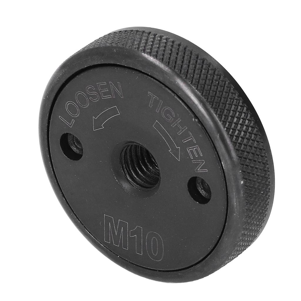Angle Grinder Pressure Plate Replacement M10 Thread Quick Release Flange Nut Self Locking