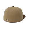 New Era 59FIFTY Cap by MLB San Diego SD Under Exclusive to and Flat Summer Sun UV Stylish Various Styles (70900053, NER35C4807) Padres, Khaki/Walnut