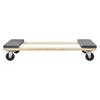 Furniture Dolly, 1000 lbs Load Capacity, 18" x 30", 4 x 3" PP Swivel Casters, Heavy Duty Hardwood Furniture Moving Dolly, Mover's Dolly, Moving Cart