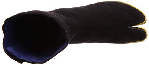 Moonstar Herren/Damen Leichte Tabi-Socken, 10er-Pack A (10-teilige Naht), Langlebig, Schwarz, Größe 26 cm, 2E