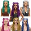 Synthetic Braided Bangs Hairpiece Fashion Halloween Cosplay Wig  Celebration Hairstyles