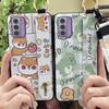Fashion Design Dirt-resistant Phone Case For Nokia G42 5G Cute Anti-dust Ring Silicone Anti-knock Wrist Strap Waterproof
