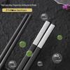 Elegant Antibacterial Alloy Chopsticks Set
