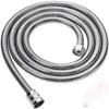 New 1.5/2/3M Black SUS304 Flexible Shower Hose Bathroom Shower Water Hose Extension Plumbing Pipe Pulling Tube Bath Accessories