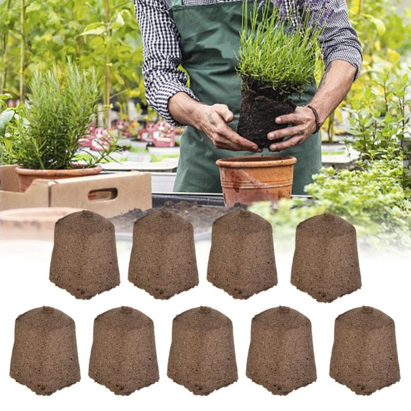 50pcs Growth Plugs Environet Seed Starter Plugs For Seed Starting Hydroponic And Soil Applications