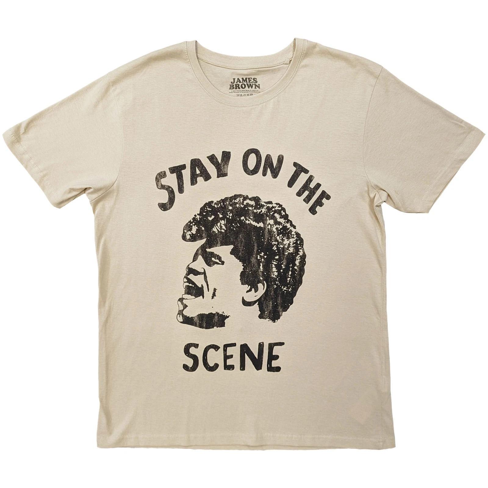 James Brown Stay On The Scene Official Mens Unisex T-Shirt 4XL