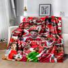 Arsenal Blanket Durable Comfort Perfect for Bed Picnics Couch Four Seasons Universal Playful Design Gifts For Family Or Friends