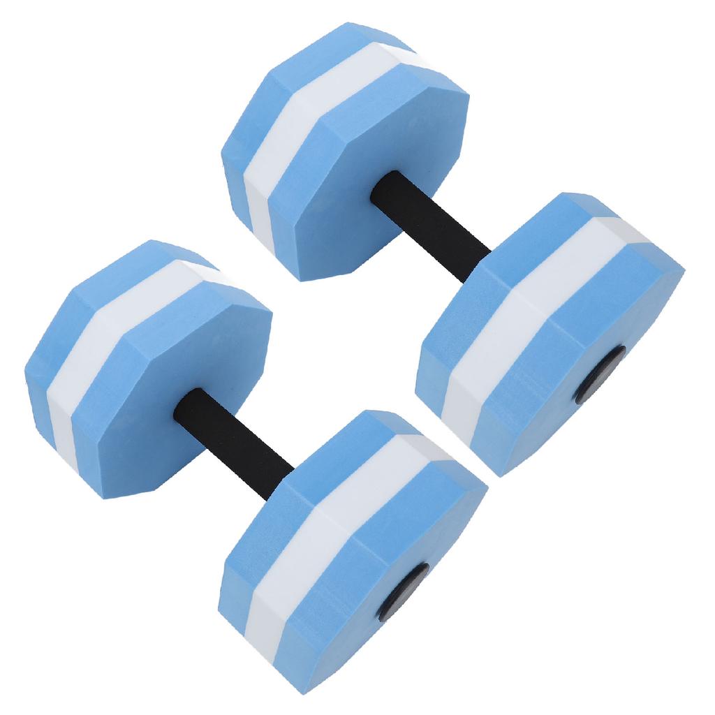 2-teiliges Hantelset aus hochdichtem EVA-Schaumstoff mit Wasserübungen, Hanteln für Männer und Frauen im Innen- und Außenbereich