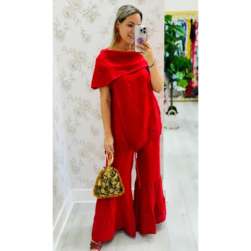 Fashionable, Casual, Loose Sleeveless Plus-size Suit for Women