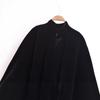 2024 Winter Women's European & American Style Velvet Cloak Coat