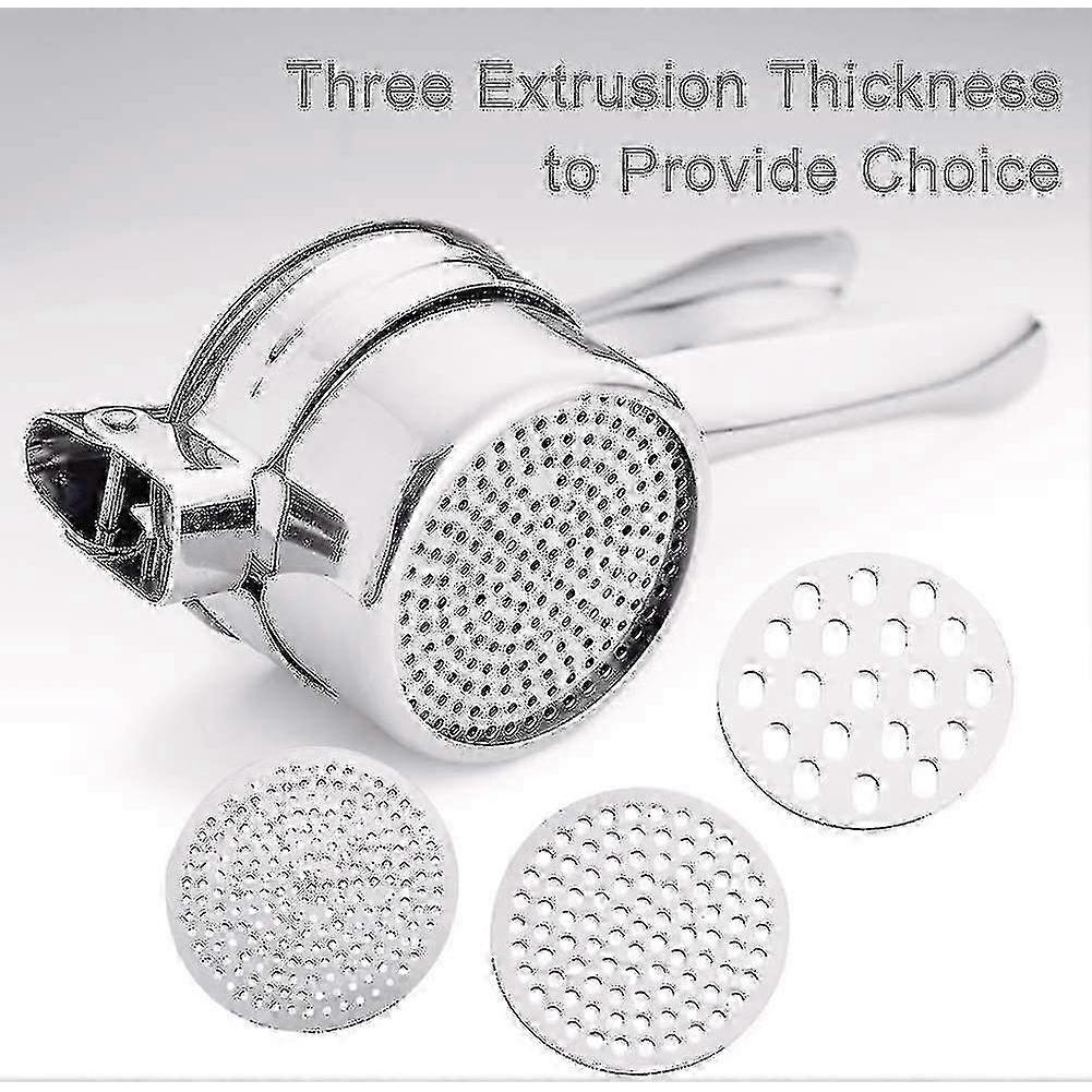 Potato Press Potato Press Potato Masher Robust Stainless Steel Kitchen Peeler