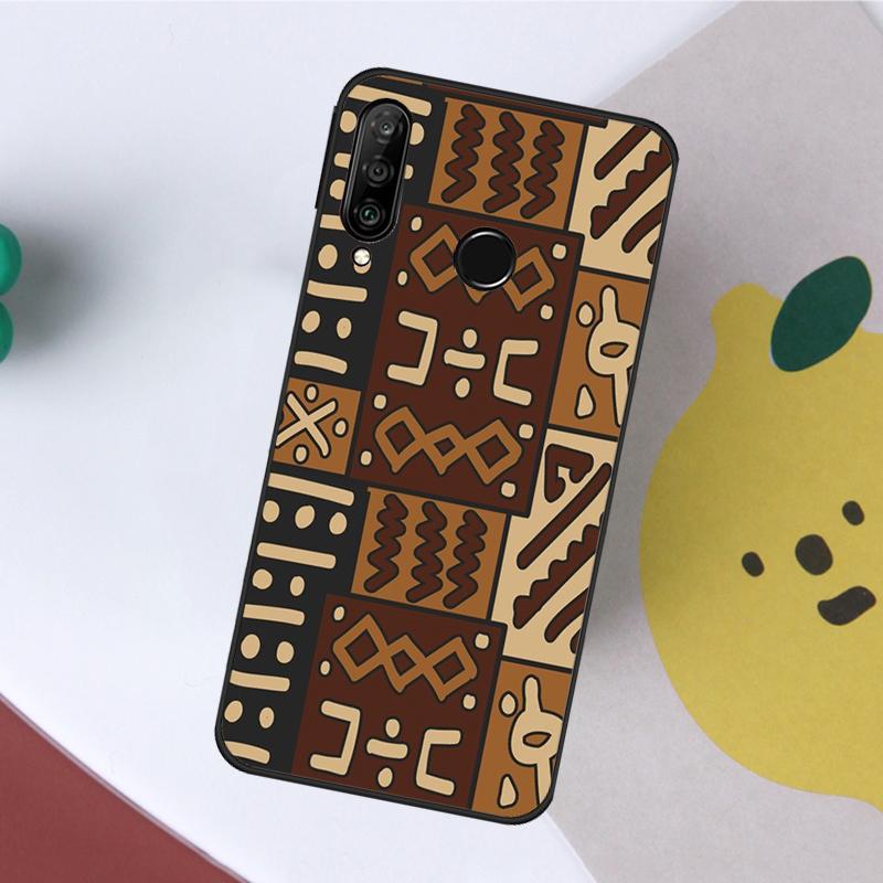 

African Wax Print For Huawei Nova 7i 8i 11i 12i 12s Y73 Y70 Y90 Y60 Y72 Y61 Y91 9 10 SE P40 Lite P30 Pro Case Huawei Nova Y70